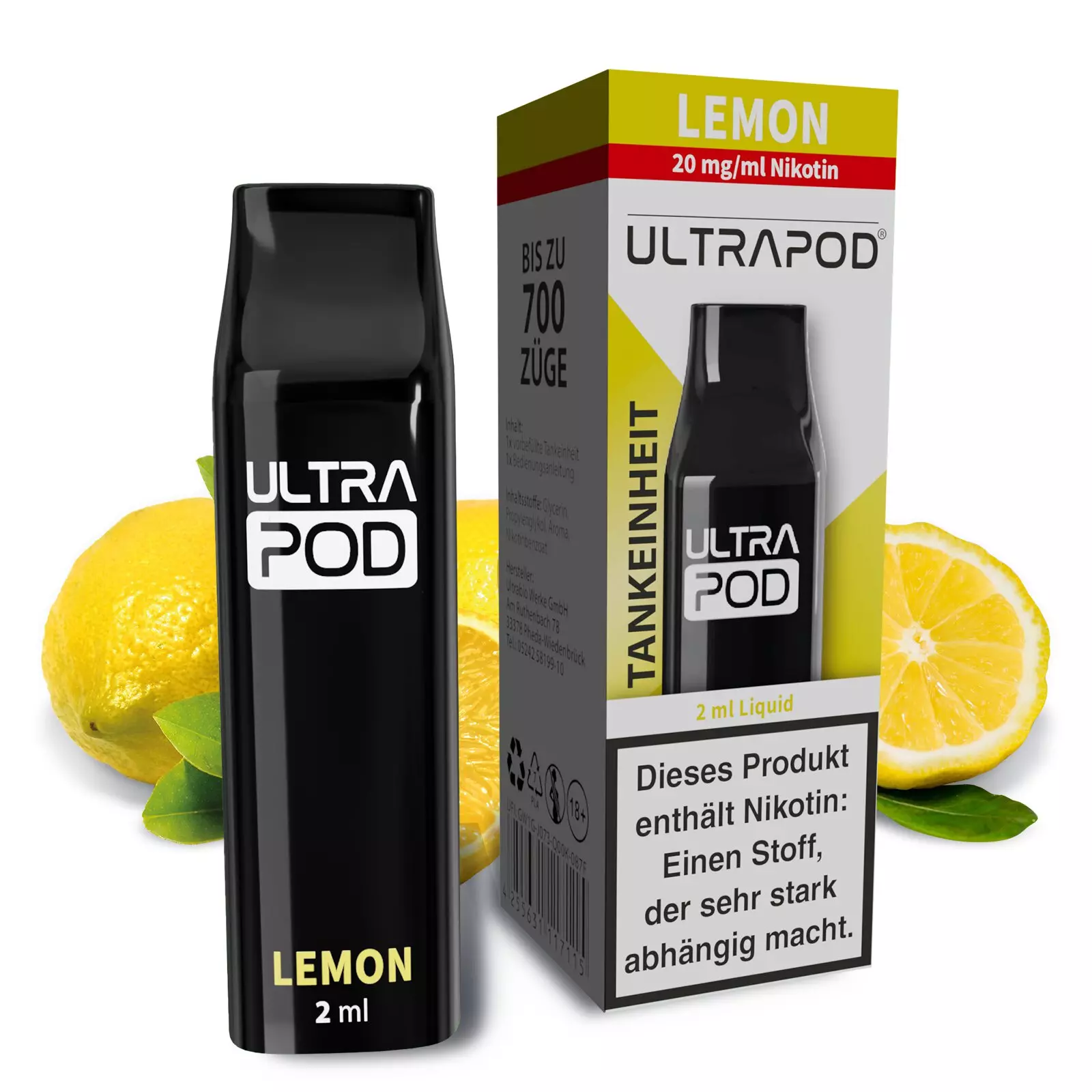 Ultrapod Prefilled Pod - Lemon