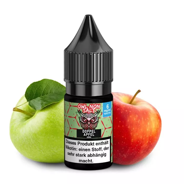 OWL Non-Salt - Doppelapfel - 10ml Liquid