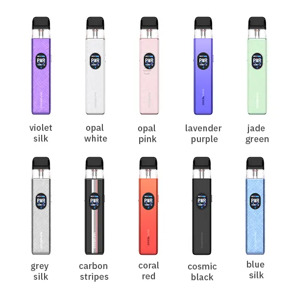 Vaporesso Xros 5 Pod Kit – alle 10 Farbvarianten im Überblick, schlankes Pod-System