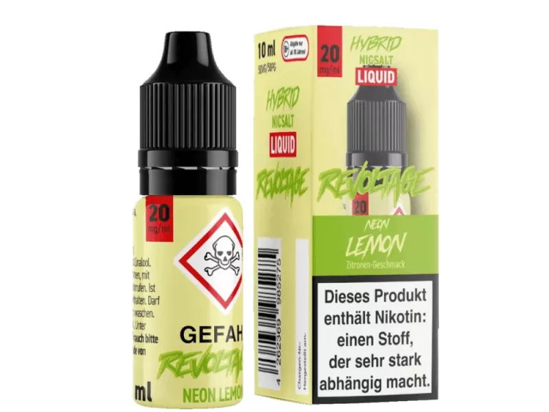 Neon Lemon 10ml Hybrid-Nikotinsalz-Liquid