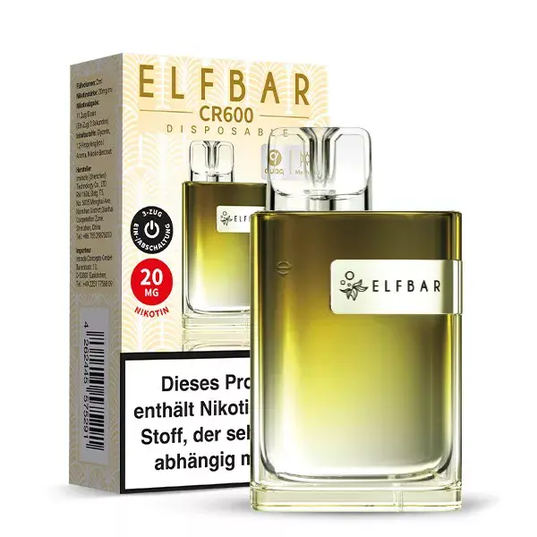 Elfbar CR600 Einweg E-Zigarette - 20mg/ml
