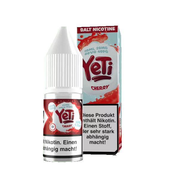 Yeti - 10ml Nikotinsalz-Liquid - Cherry
