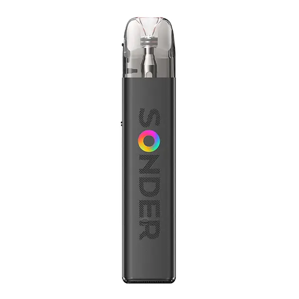 GeekVape Sonder Q2 Pod Kit in Schwarz – schlanker Akkuträger mit Pod, Seitenansicht