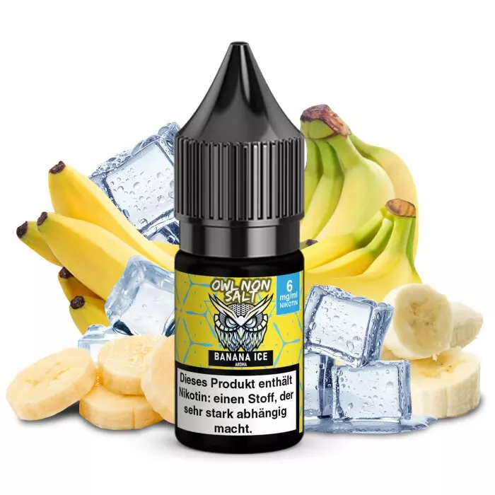 OWL Non-Salt - Banana Ice - 10ml Liquid